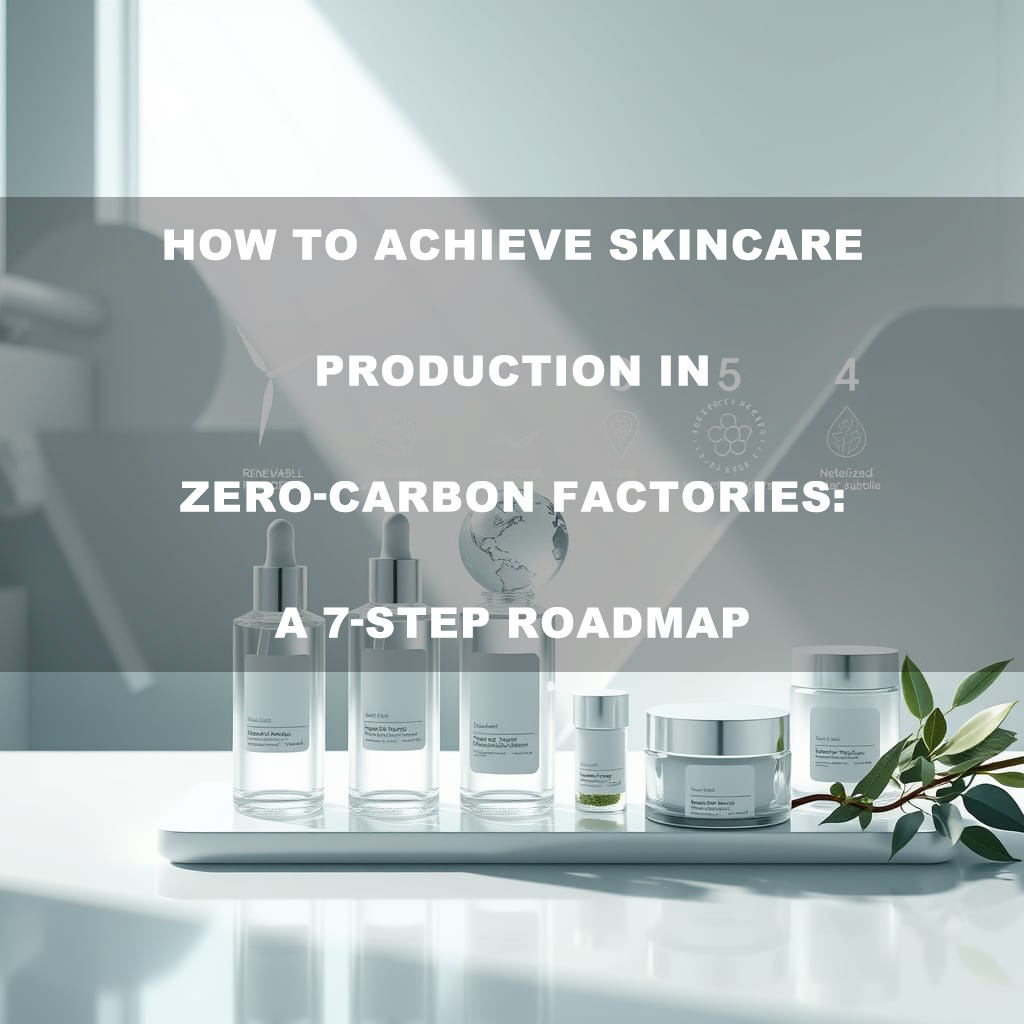 How to Achieve Skincare Production in Zero-Carbon Factories: A 7-Step Roadmap