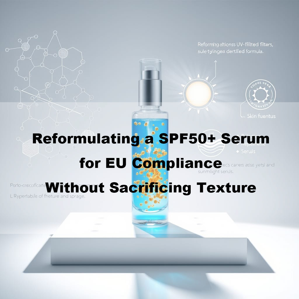 Case Study: Reformulating a SPF50+ Serum for EU Compliance Without Sacrificing Texture
