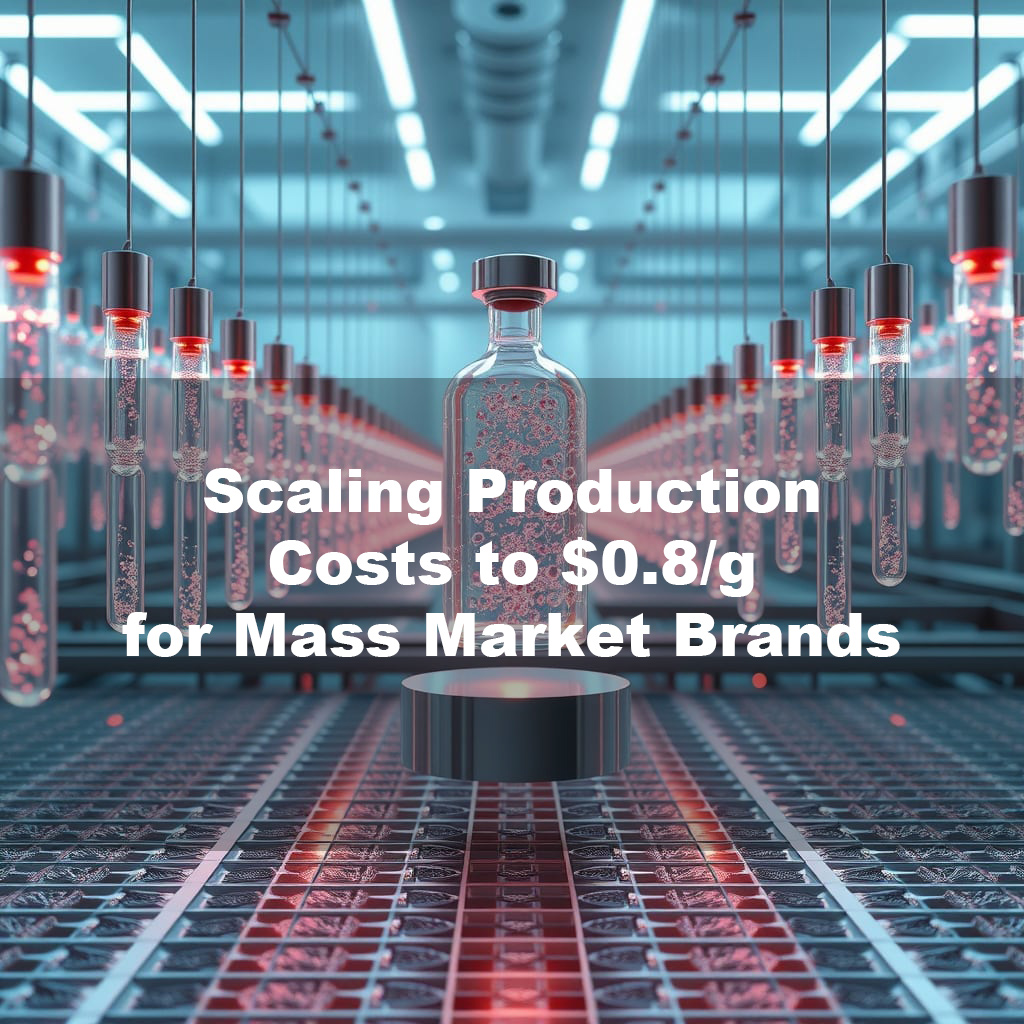 Lab-Grown Collagen Breakthrough: Scaling Production Costs to $0.8/g for Mass Market Brands