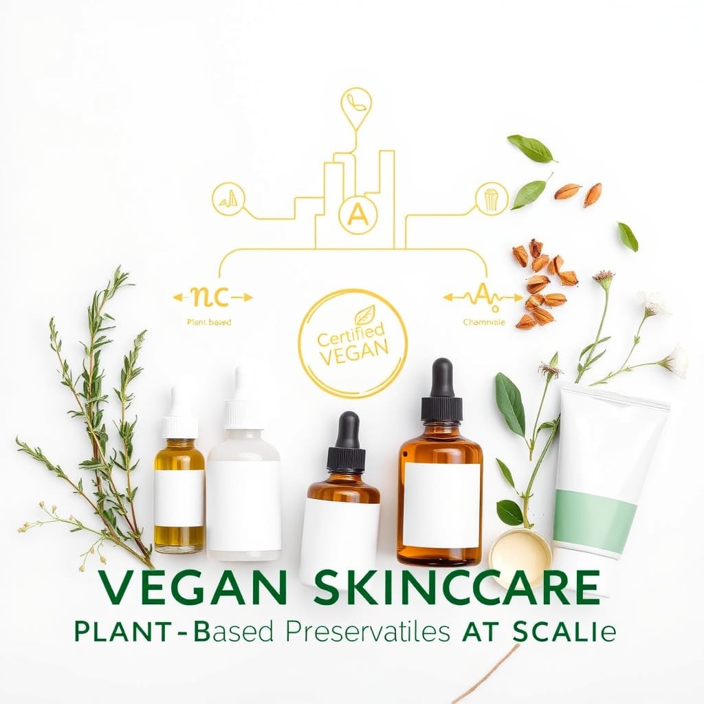 Vegan Skincare Manufacturing: How We Source Plant-Based Preservatives at Scale