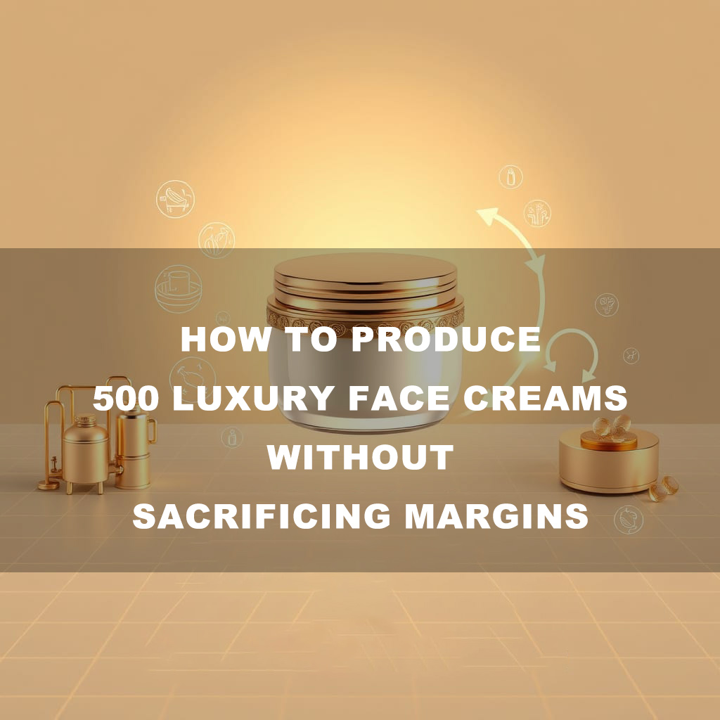 Small MOQ Secrets: How to Produce 500 Luxury Face Creams Without Sacrificing Margins