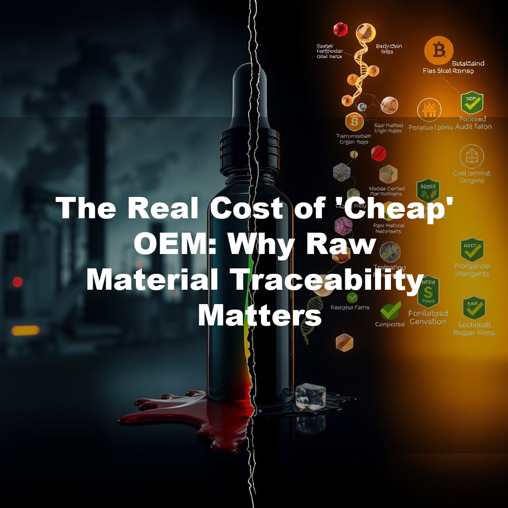 The Real Cost of 'Cheap' OEM: Why Raw Material Traceability Matters