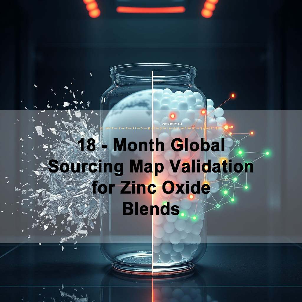 Titanium Dioxide Alternatives: 18 - Month Global Sourcing Map Validation for Zinc Oxide Blends