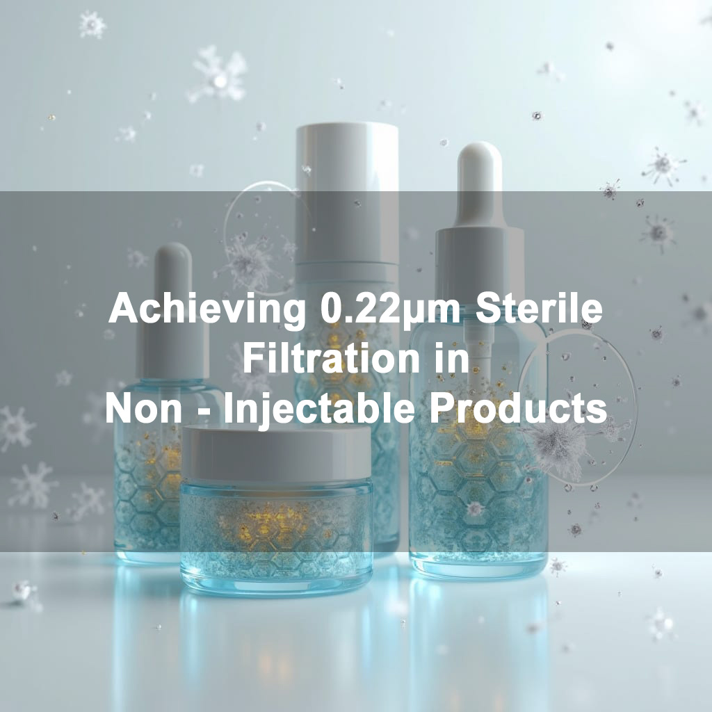 Medical - Grade Skincare Secrets: Achieving 0.22μm Sterile Filtration in Non - Injectable Products