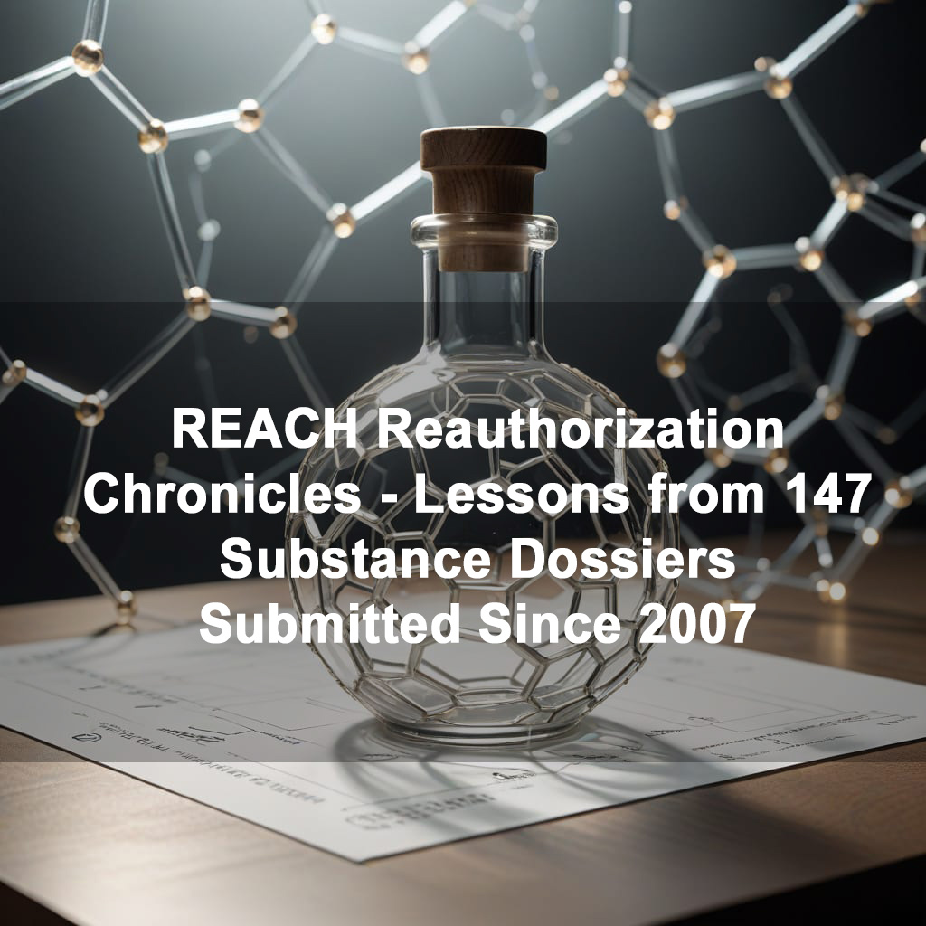 REACH Reauthorization Chronicles: Lessons from 147 Substance Dossiers Submitted Since 2007