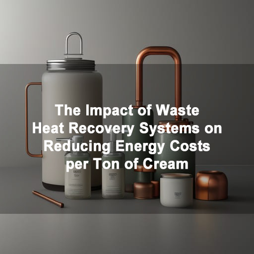 Steam Boiler Energy Saving: The Impact of Waste Heat Recovery Systems on Reducing Energy Costs per Ton of Cream