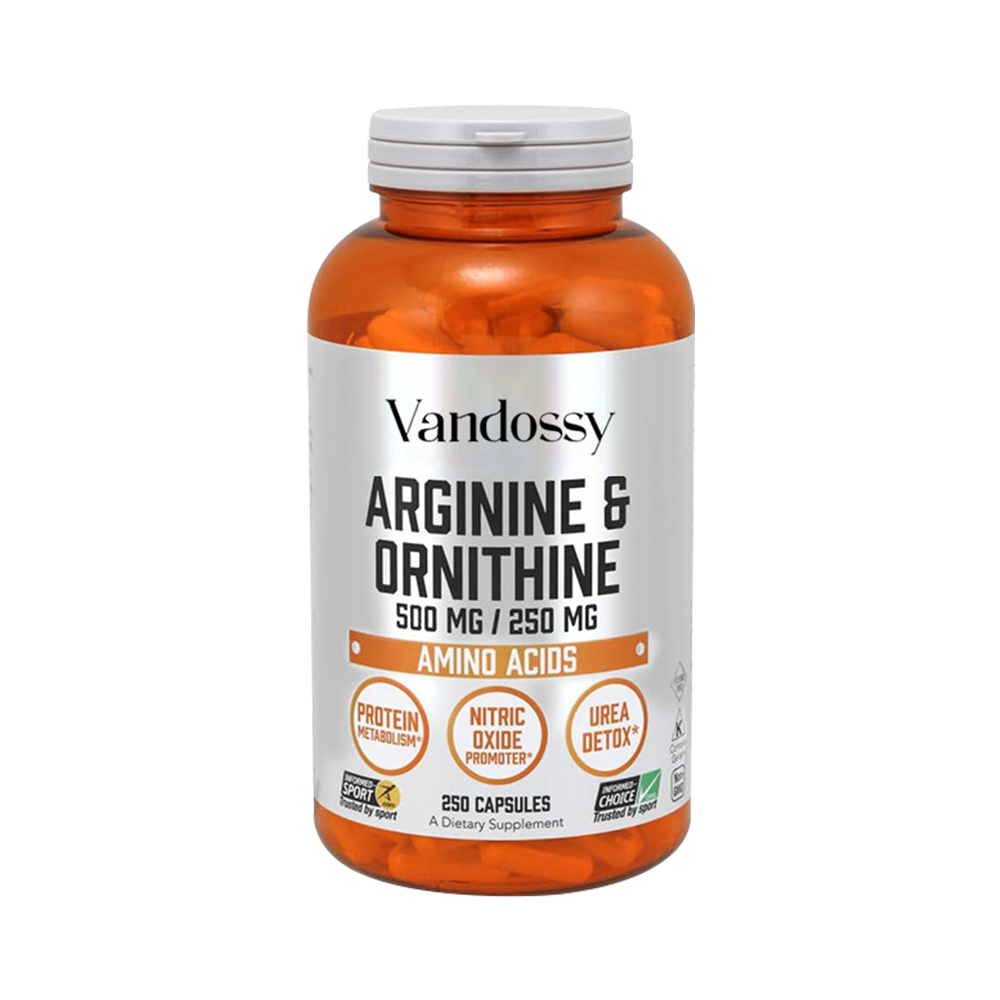L-Arginine & L-Ornithine Capsules