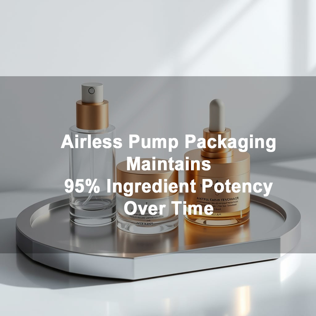 Anti-Oxidation Capsule System: Airless Pump Packaging Maintains 95% Ingredient Potency Over Time