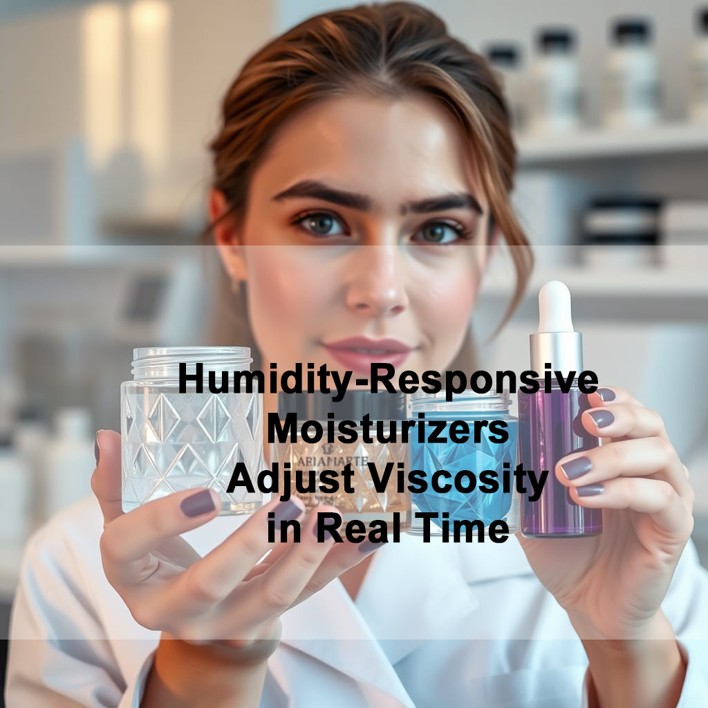 Climate-Adaptive Formulas: Humidity-Responsive Moisturizers Adjust Viscosity in Real Time