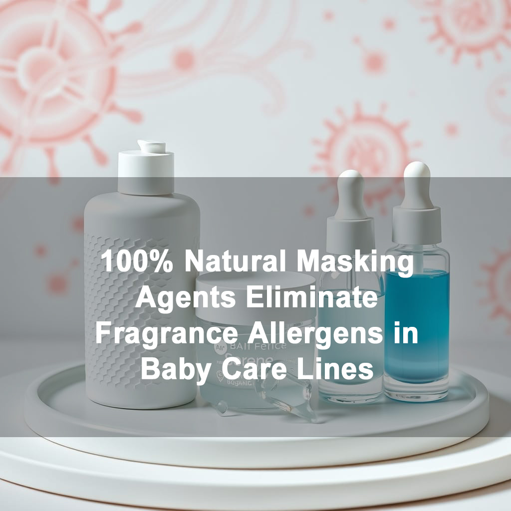 Scent-Free Revolution: 100% Natural Masking Agents Eliminate Fragrance Allergens in Baby Care Lines