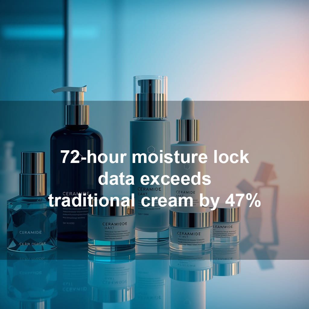 Triple Ceramide Bionic Liposome: 72-hour moisture lock data exceeds traditional cream by 47%