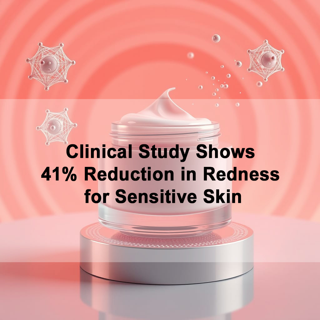 Ceramide-Recovery Complex: Clinical Study Shows 41% Reduction in Redness for Sensitive Skin