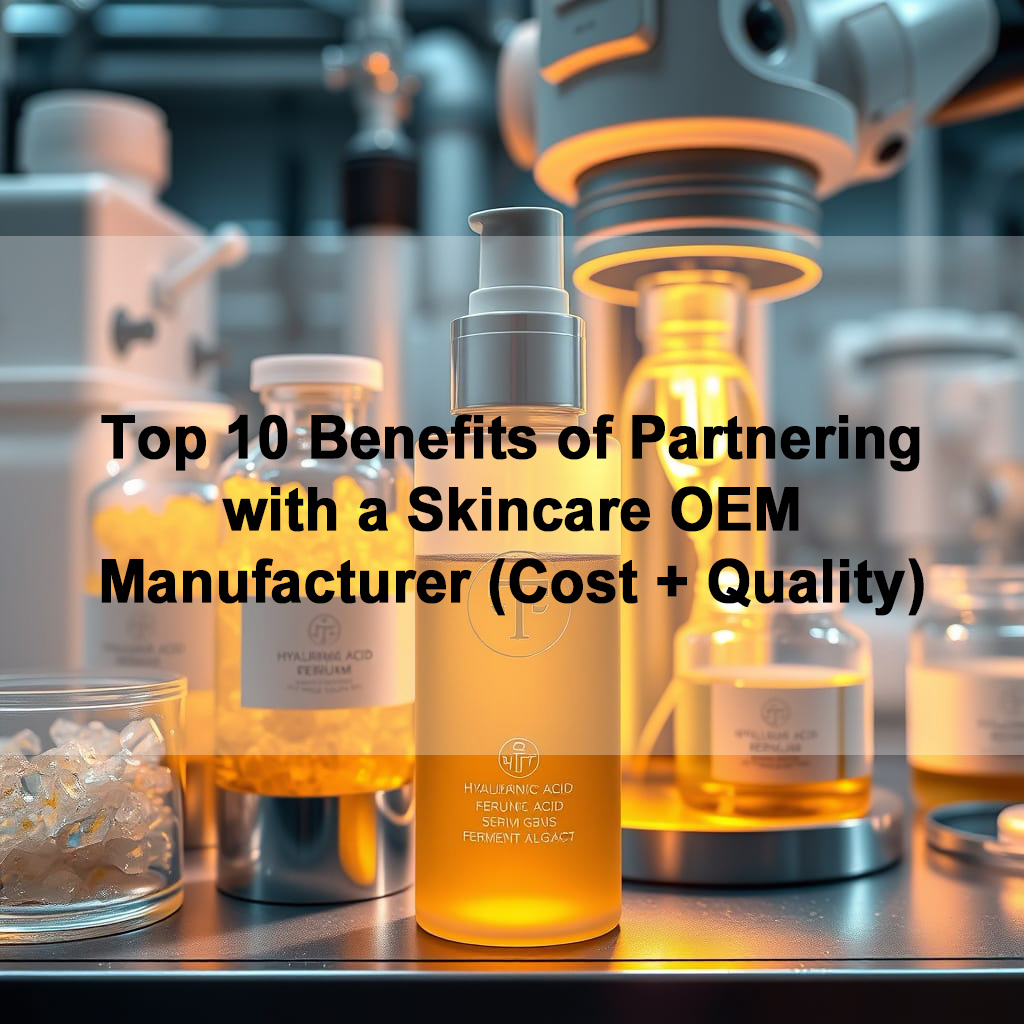 Top 10 Benefits of Partnering with a Skincare OEM Manufacturer (Cost + Quality)