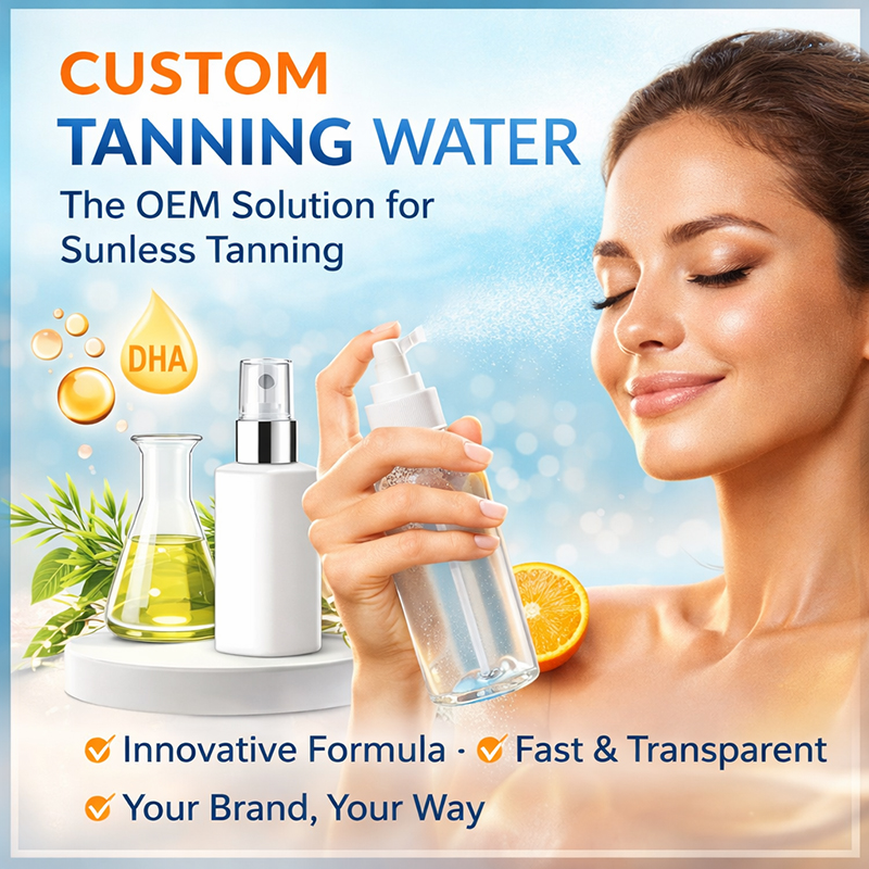 The Art of Custom Tanning Water: A Lightweight, Fast-Drying OEM Solution