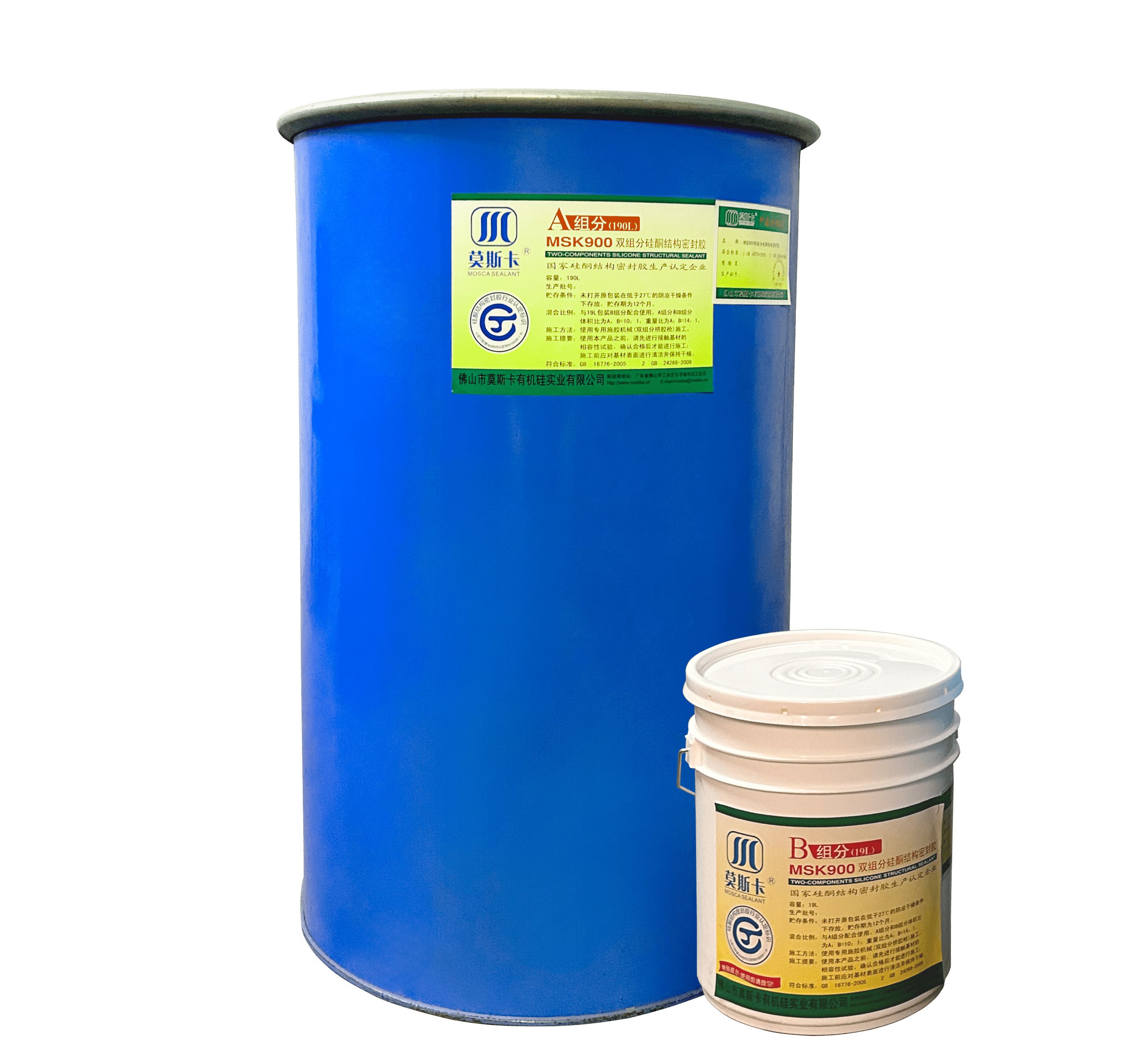 MSK900 Two Parts Structural Silicone Sealant Two Part Sealant for curtain wall used with Application Machine