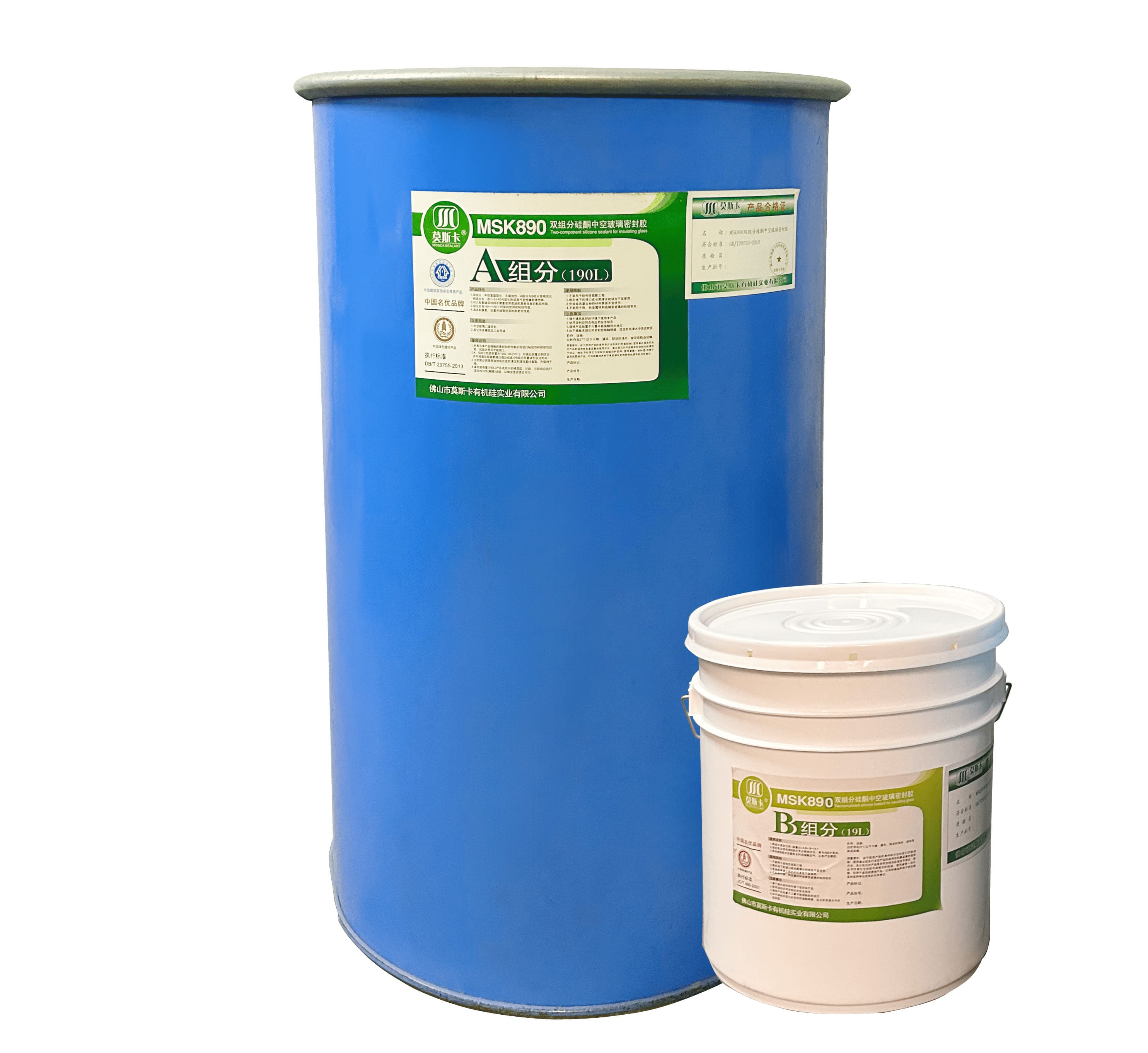 MSK890 Two Parts Insulating Glass secondary sealing Silicone Sealant