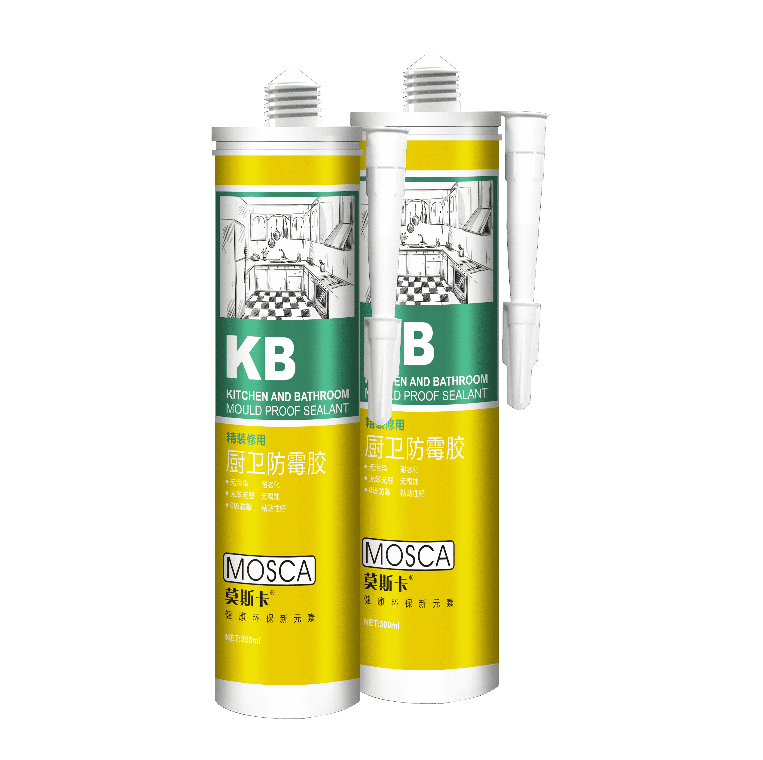 MSK厨卫防霉专用硅酮密封胶