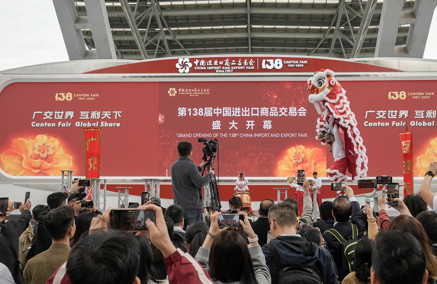 展会直击 ，明阳玻纤携创新材料解决方案亮相广交会