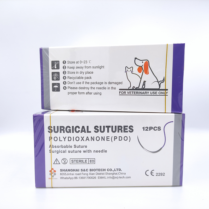 Veterinary Sutures Display