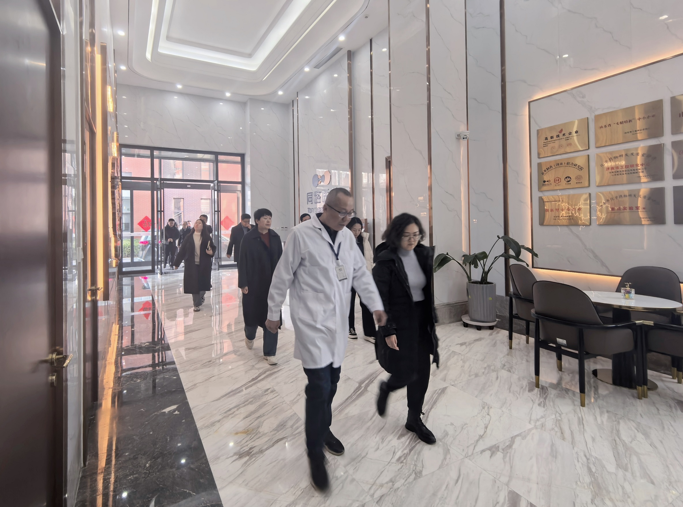 国家生态环境部、省市相关生态环保部门领导至济南同路调研固体废物环境管理信息化情况