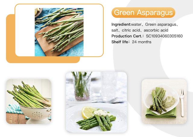 Canned Green Asparagus