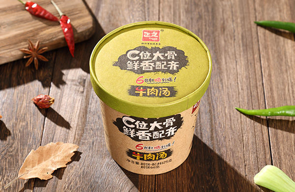 Beef Flavor Instant Glass Noodles