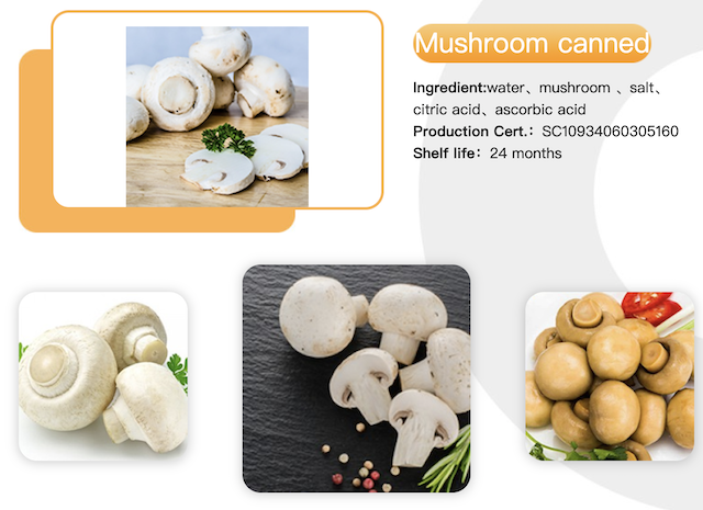 Canned Mushroom