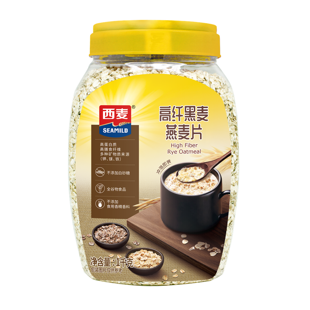 High Fiber Rye Oatmeal