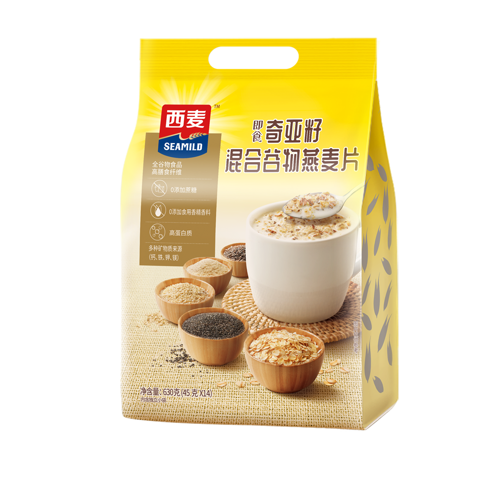 Chia Seed Mixed Grain Oatmeal