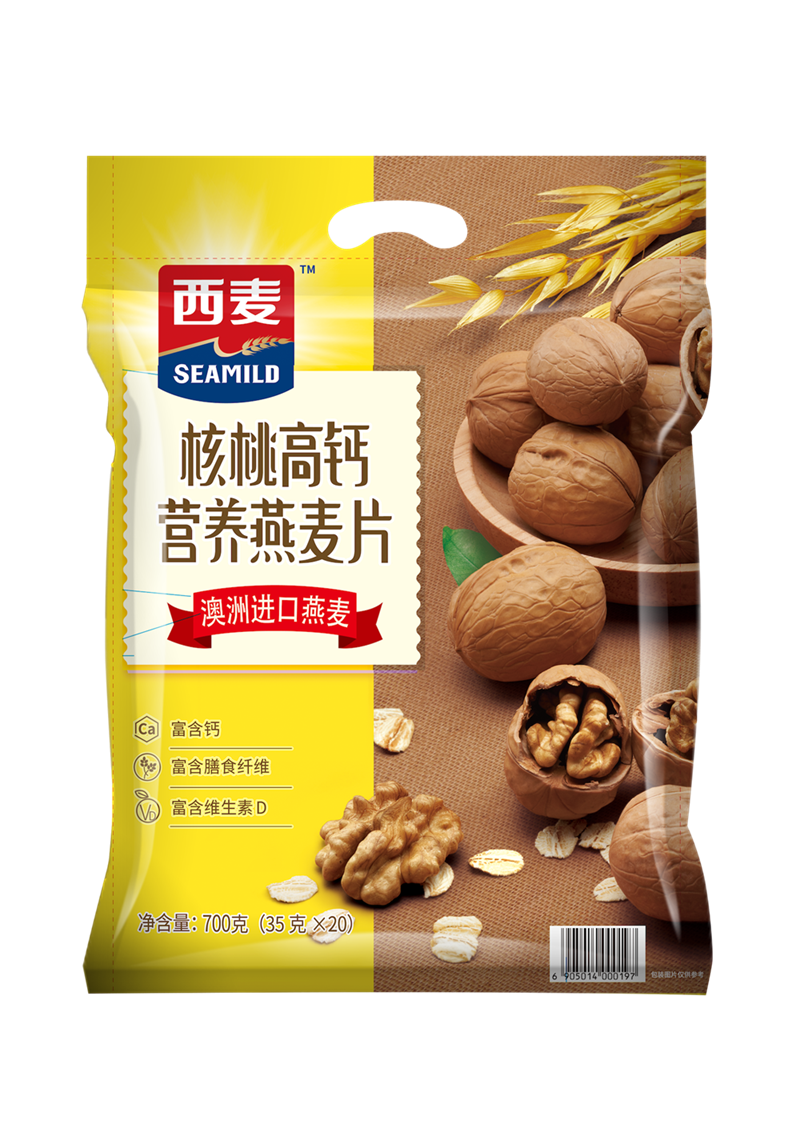 Walnut High Calcium Oatmeal