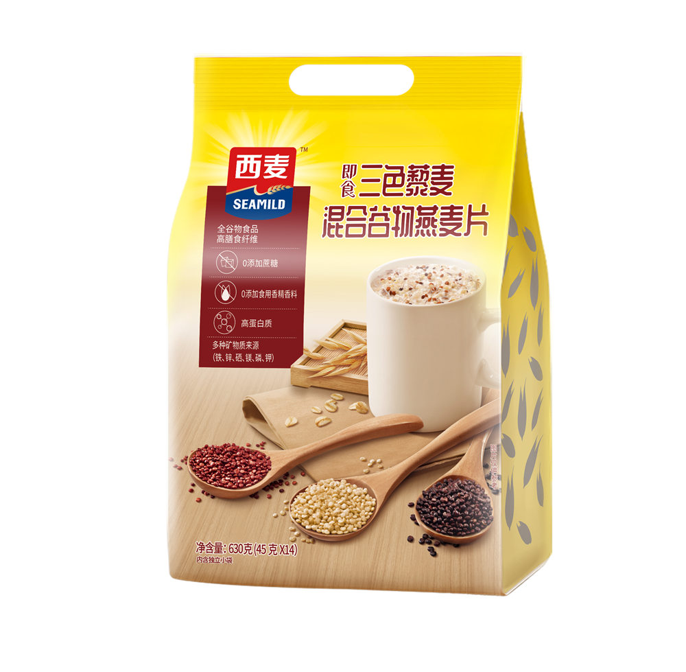 Tri-Color Quinoa Mixed Grain Oatmeal