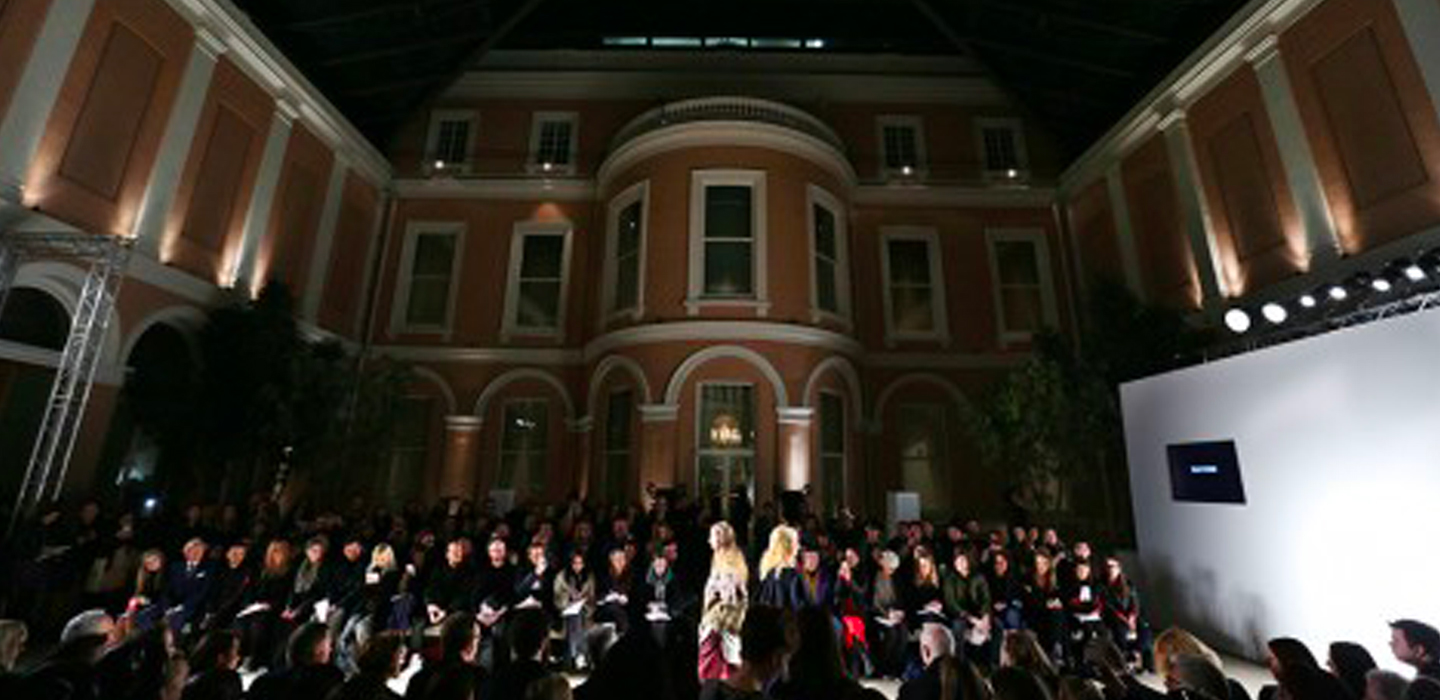 Womenswear lights up the courtyard at The Wallace Collection