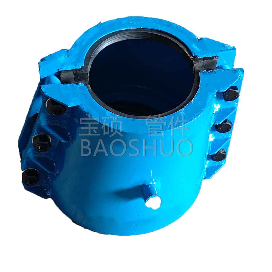 Eccentric reducer leak repair clamp