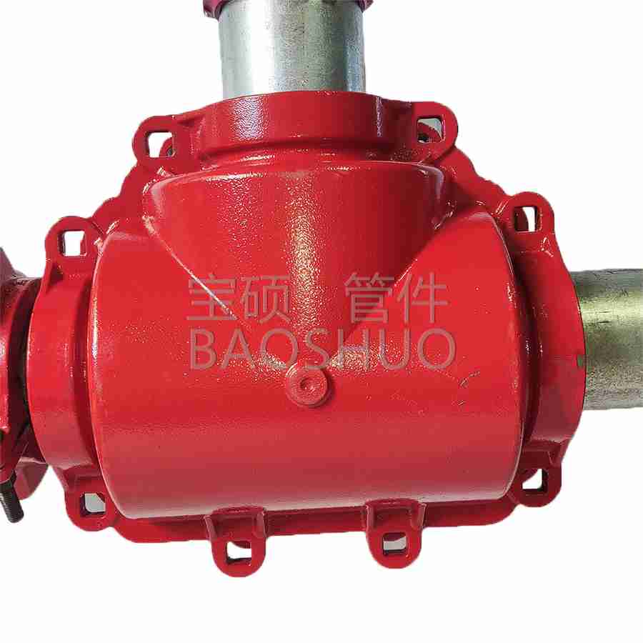 pipe Repair Clamp for Tee and grooved coupling