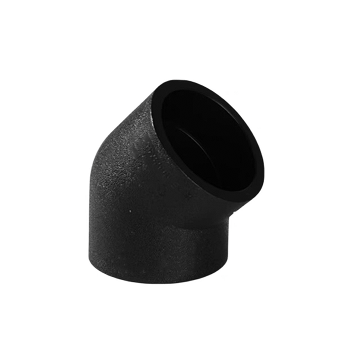 PE socket elbow 45 deg