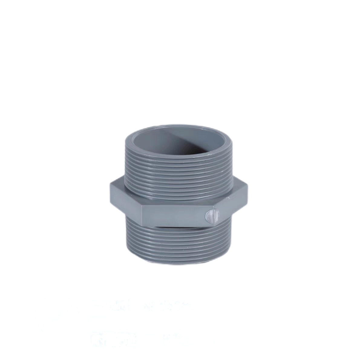 UPVC double male adaptor