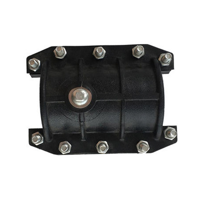 PE pipe repair clamp