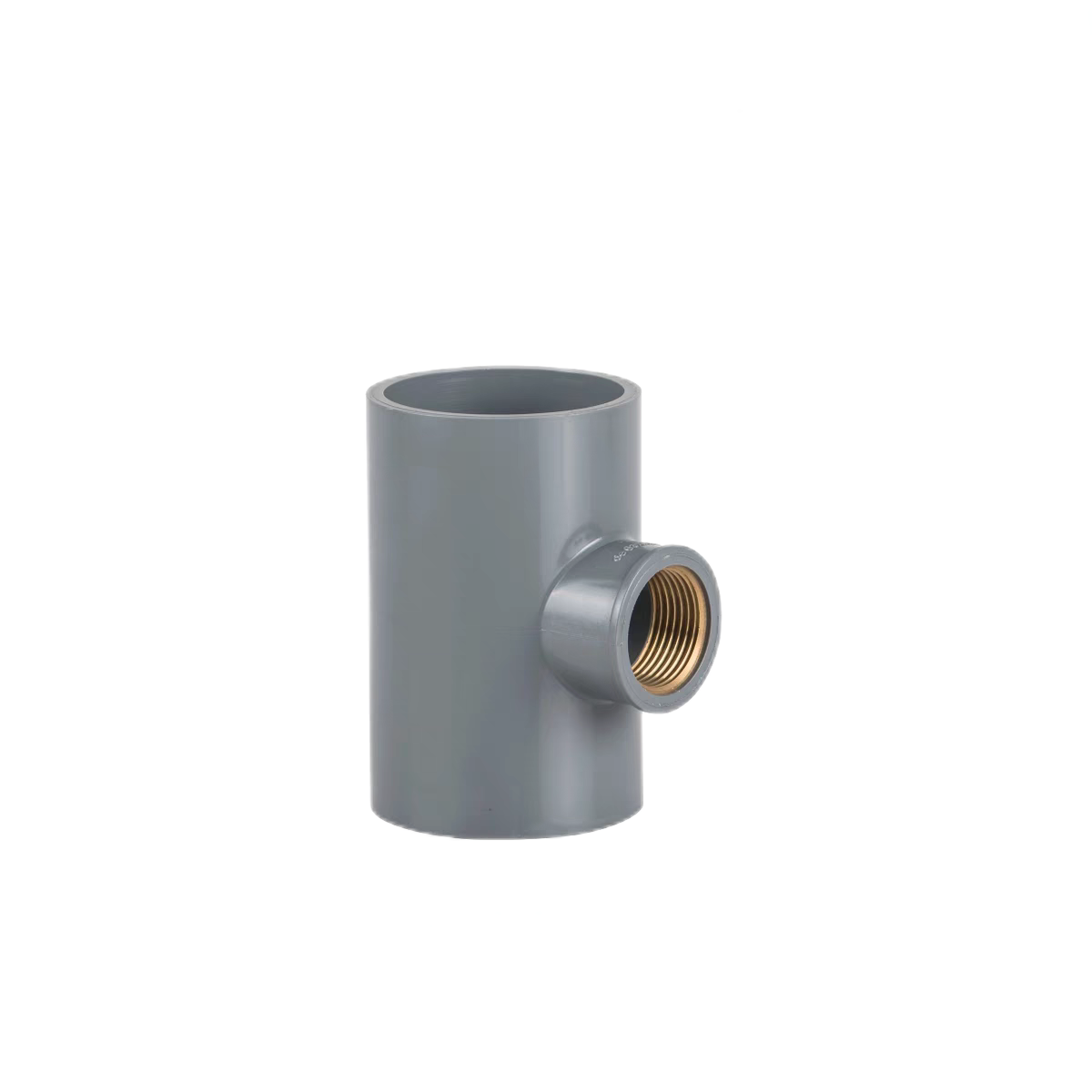 PVC-U Brass Fitting Tee
