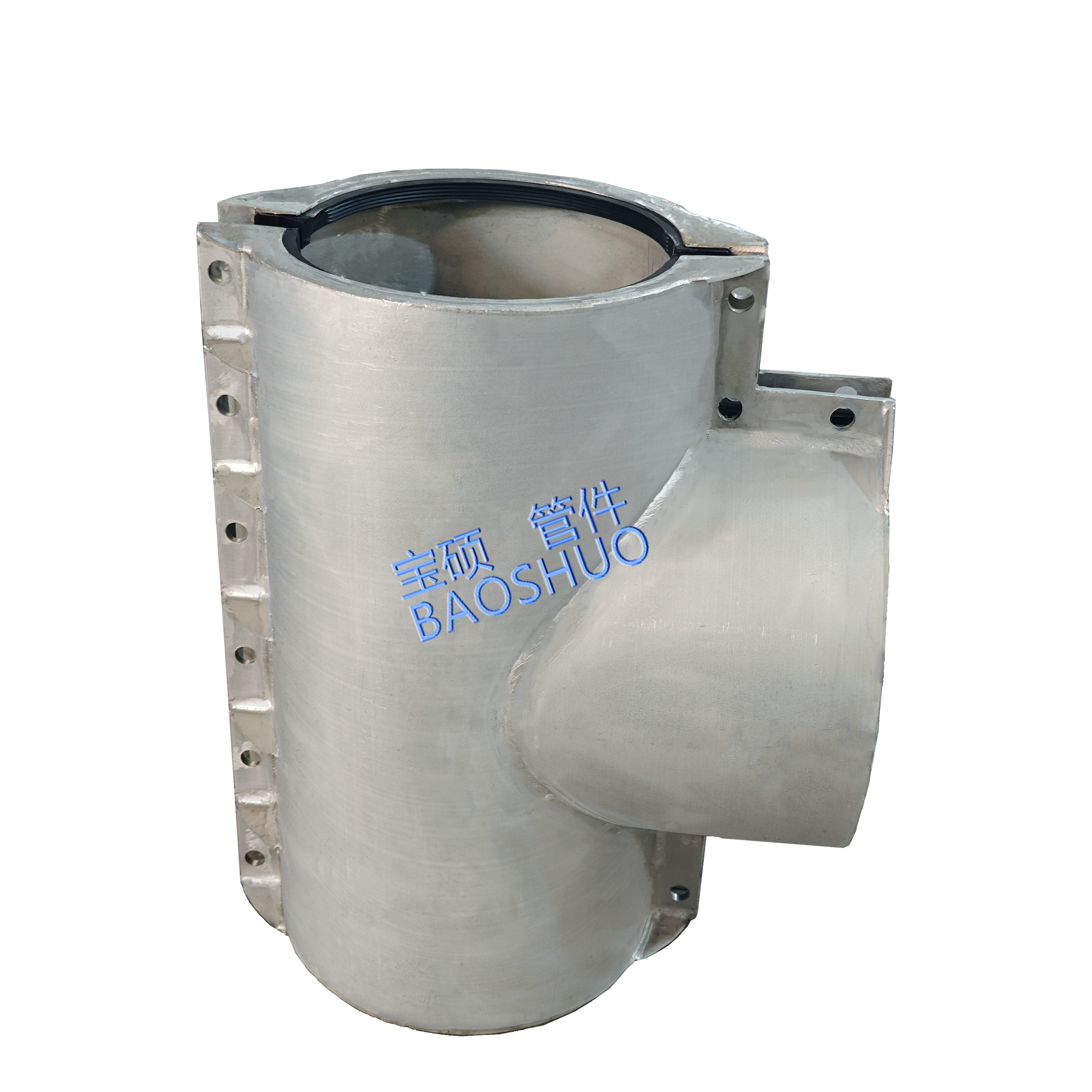 Tee leak repair clamp Stainless steel