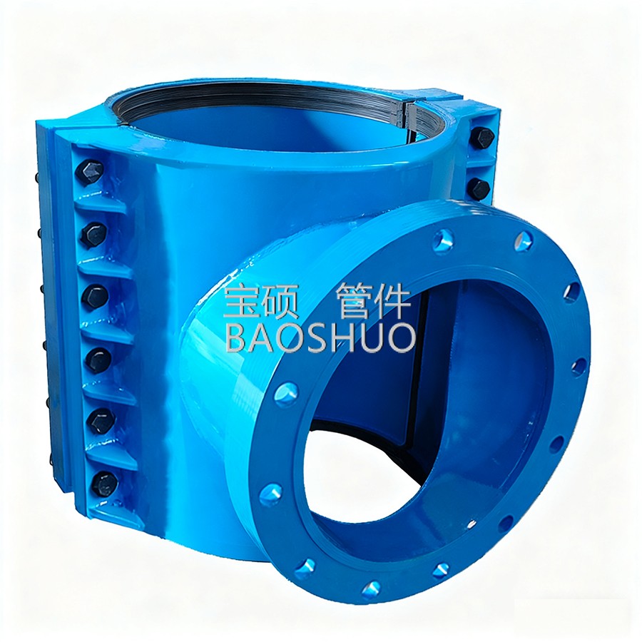 高压法兰哈夫三通