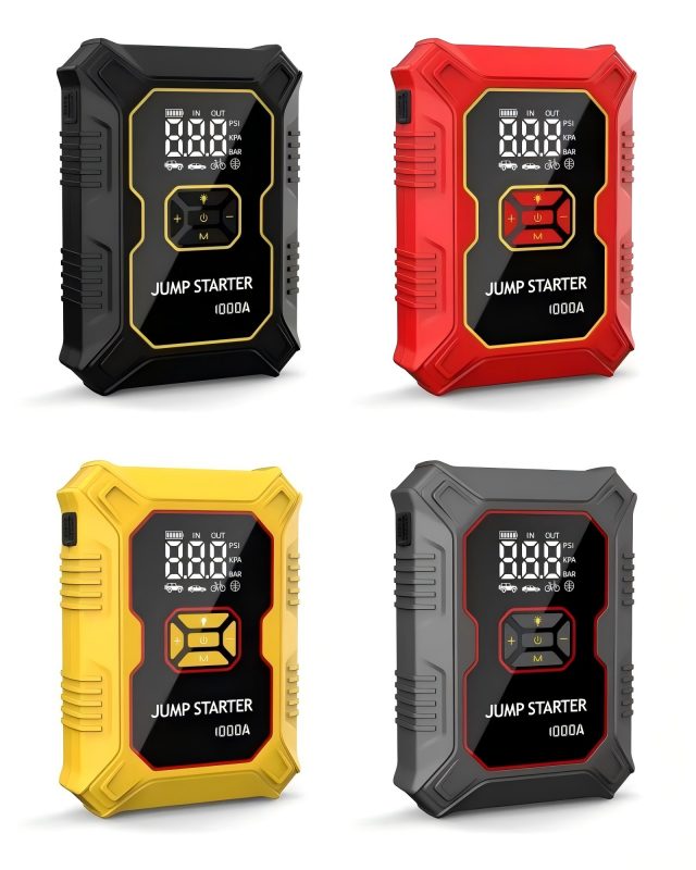 Jump Starter with Air Compressor