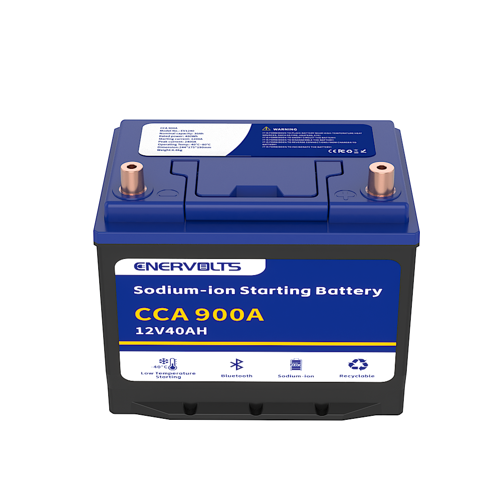 12V40Ah Sodium-ion Auto Start Battery Low temperature-EV1240-NS60