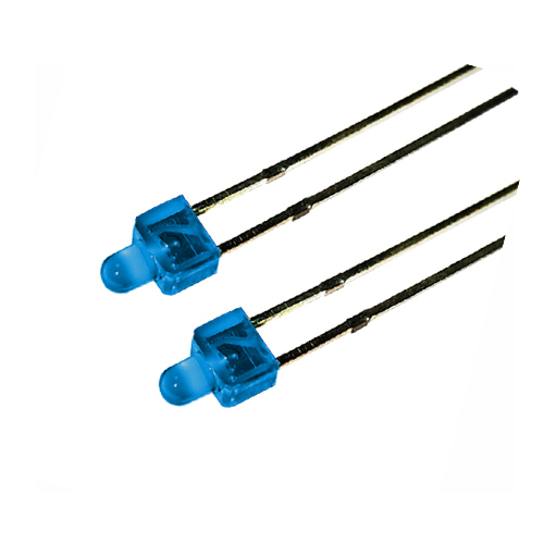 2mm nipple shaped blue emitting blue light