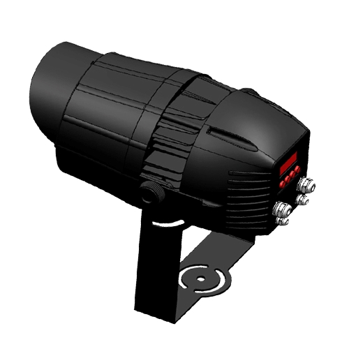 户外防水压铸铝多图切换LOGO图案投影灯65-200W