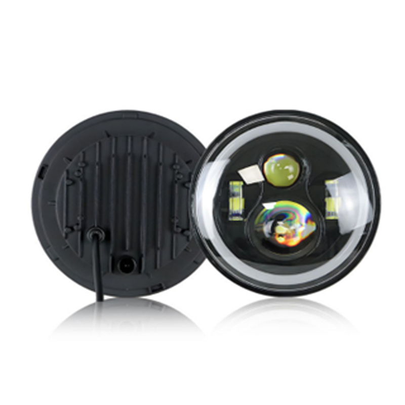 全圆天使眼透镜车灯