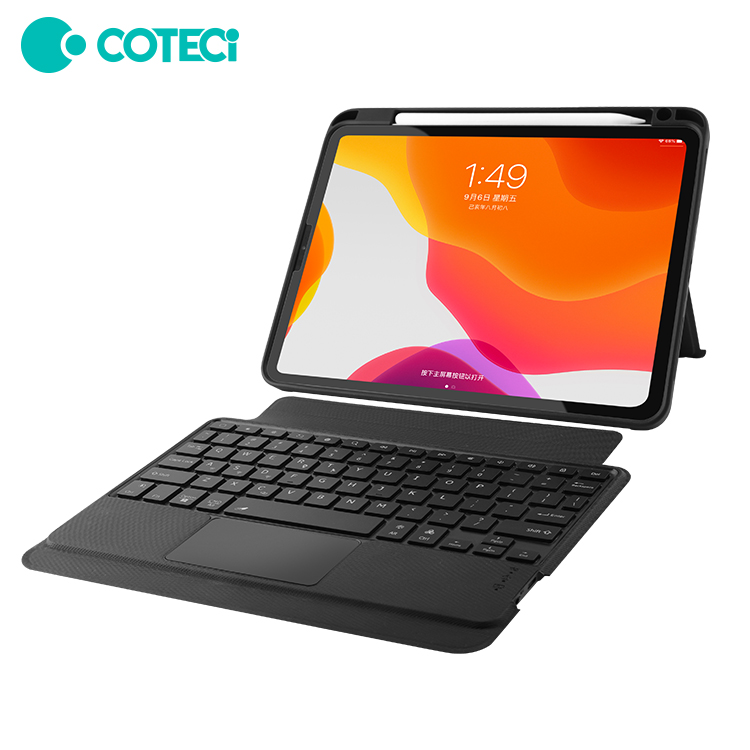 iPad  Magnetic split keyboard leather case
