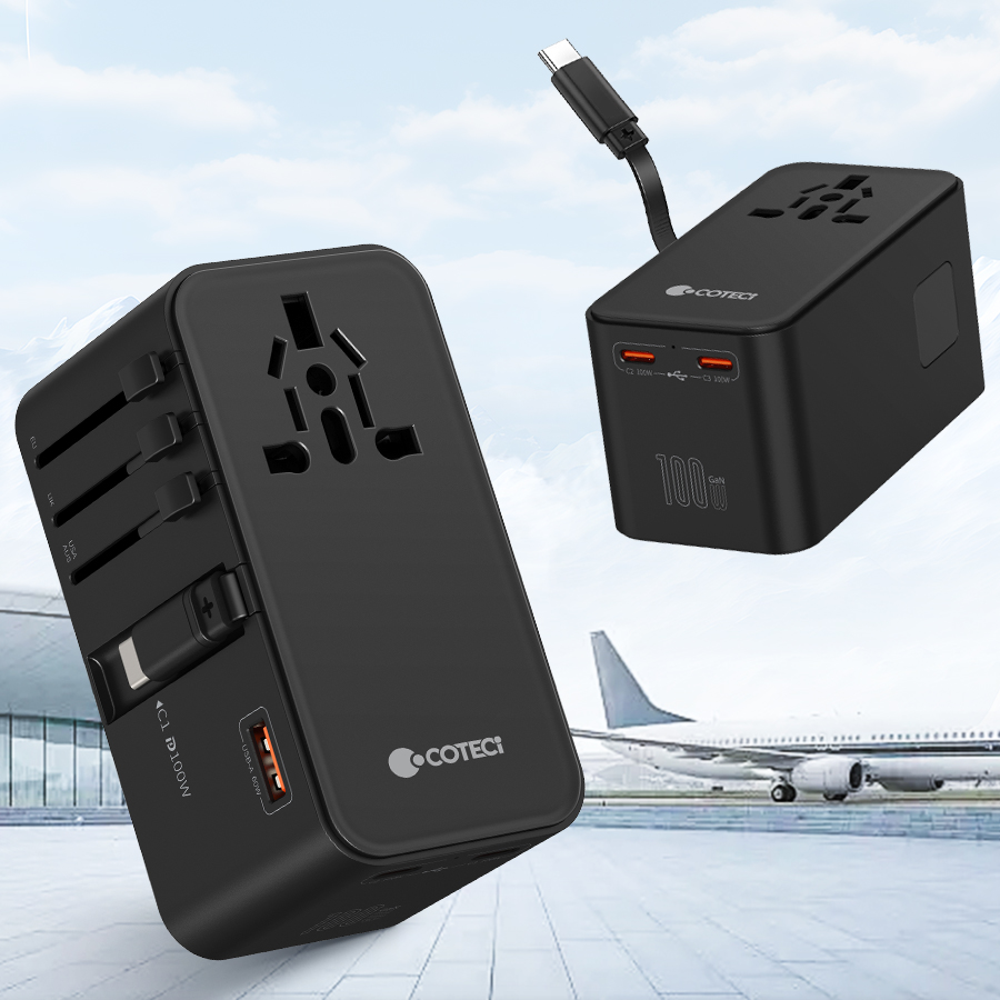 TR-015 100W Universal Travel Charger