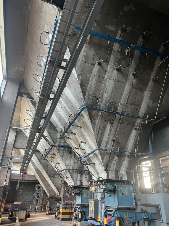 三钢炼铁厂矿槽及煤场料仓增设清仓装置5/6#号高炉项目