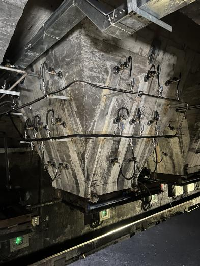 三钢焦化厂焦8卸车线地坑1#-24#煤仓堵料疏通项目