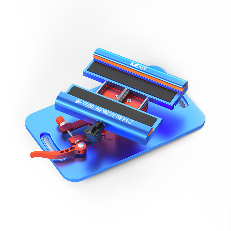 蚂蚁昕苹果12pro拆换后玻璃后盖旋转夹具 拆电池板多功能固定卡具